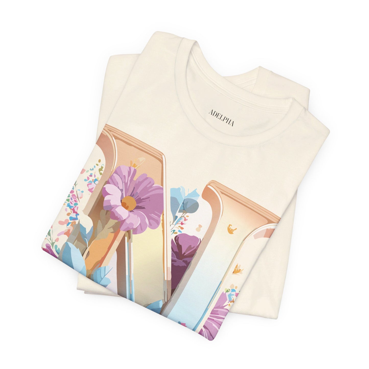 T-shirt en coton naturel - Collection Lettres - N