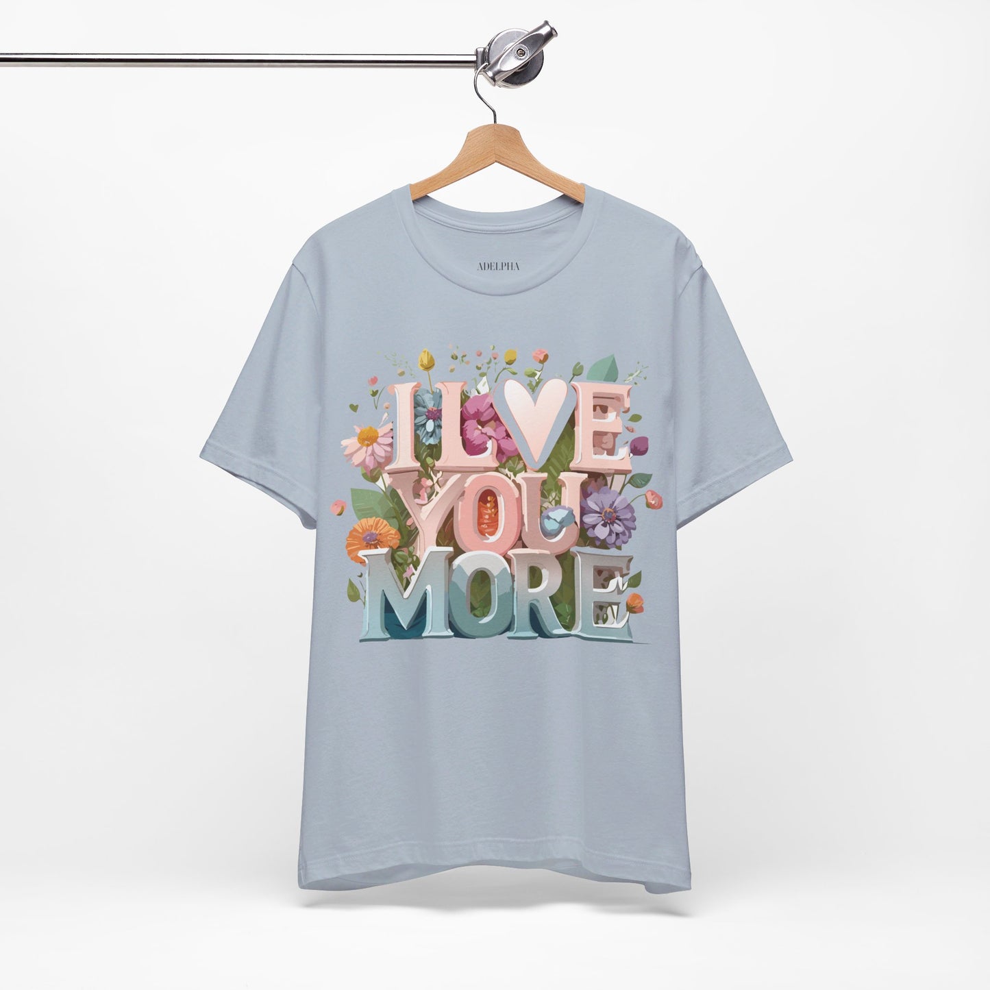 T-Shirt aus natürlicher Baumwolle – Love Story-Kollektion