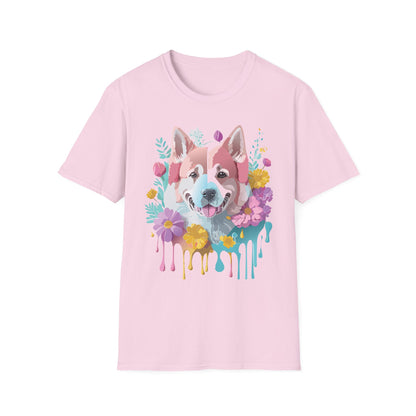 Dog Shirt Unisex Tee Softstyle Cotton Comfort for Animal Lovers