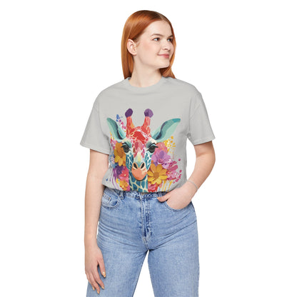 Shirt with Animals | Giraffe Printify