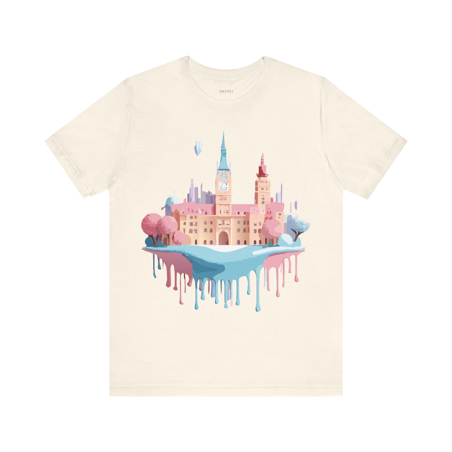 T-shirt en coton naturel - Collection Beautiful Places - Prague