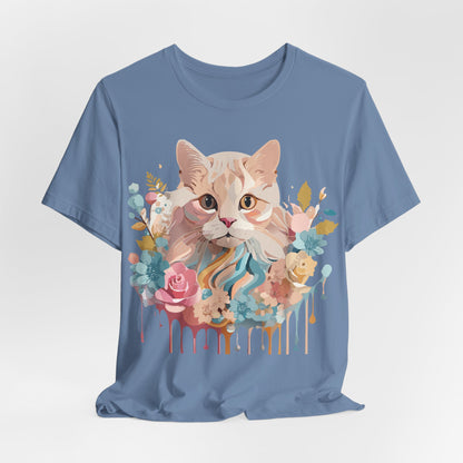 Cat Shirt, Shirt with Cat - ADELPHA