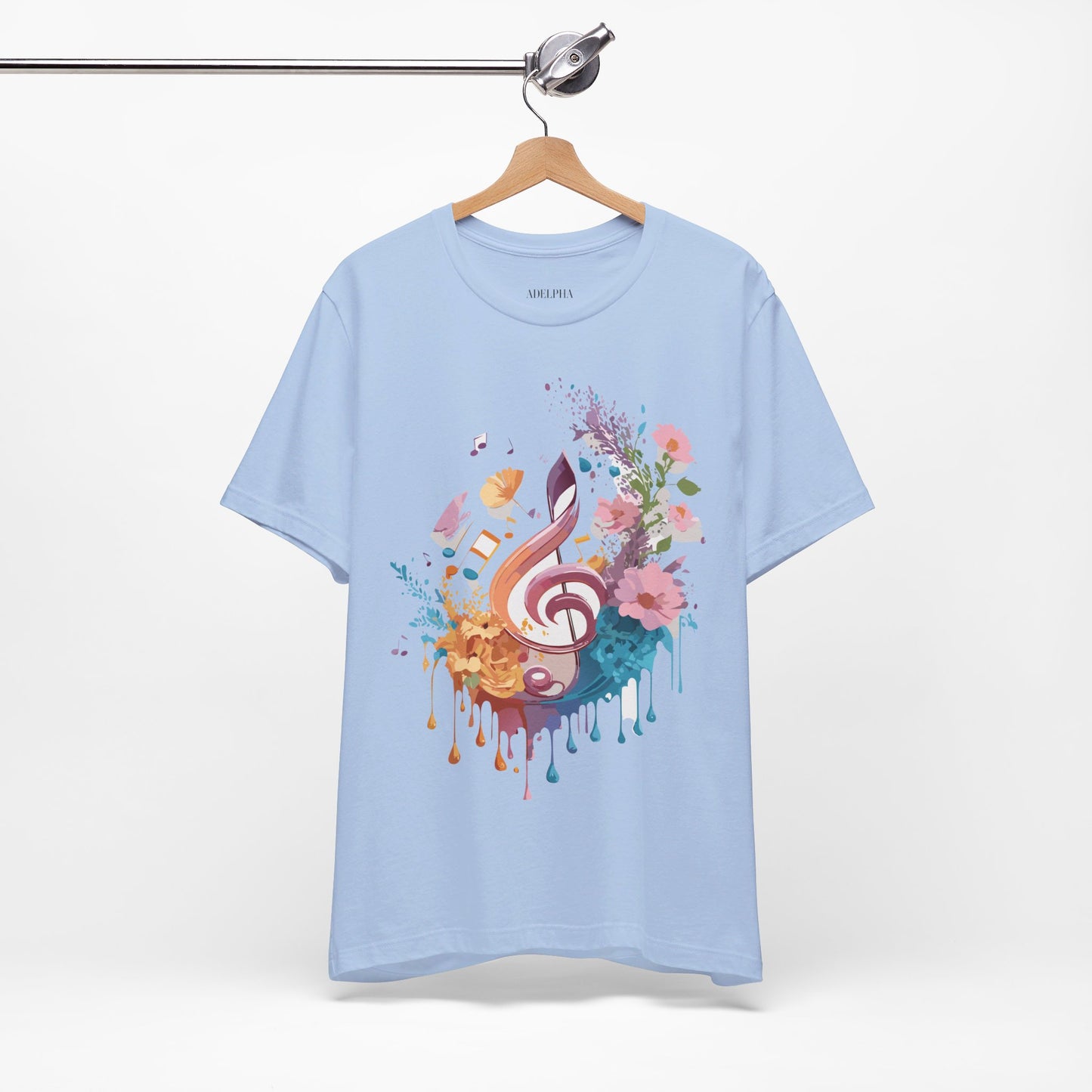 T-shirt en coton naturel - Collection Musique