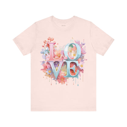 Natural Cotton Tee Shirt - Love story Collection Printify
