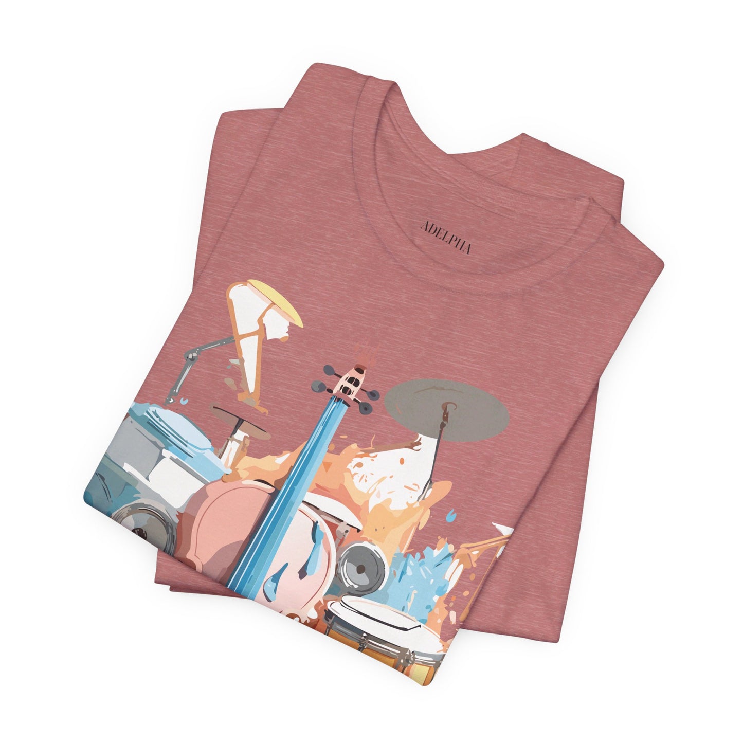 T-shirt en coton naturel - Collection Musique