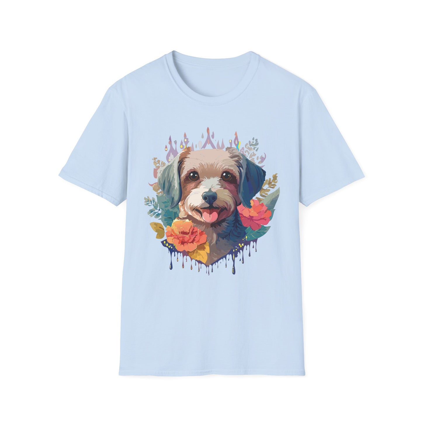 Dog Shirt, Shirt with Dog, Animal Tee, Shirt with Animals