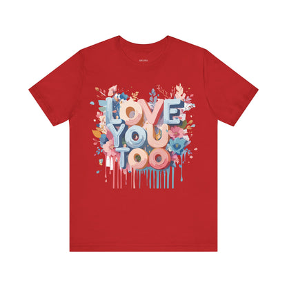 Natural Cotton Tee Shirt - Love Story Collection Printify