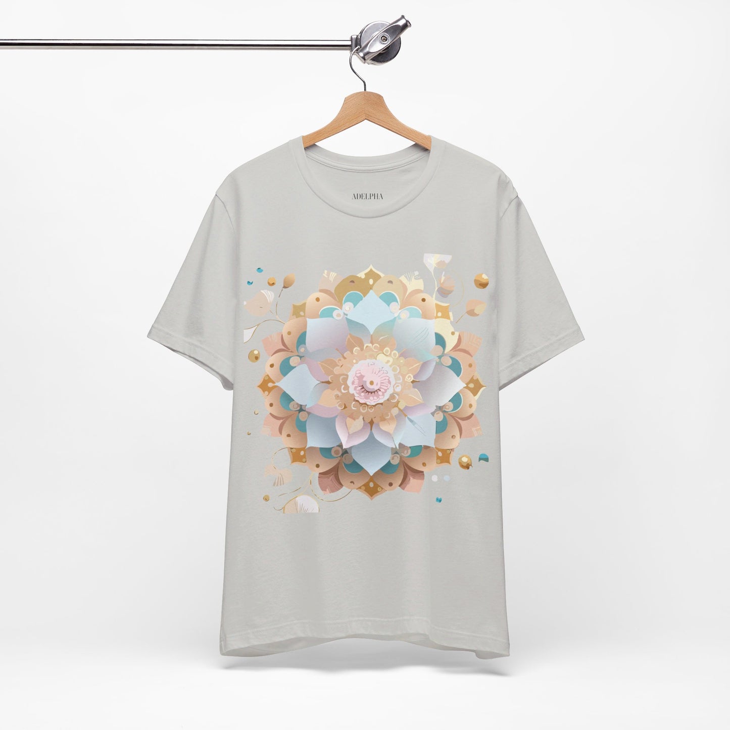 T-Shirt aus natürlicher Baumwolle – Medallion-Kollektion