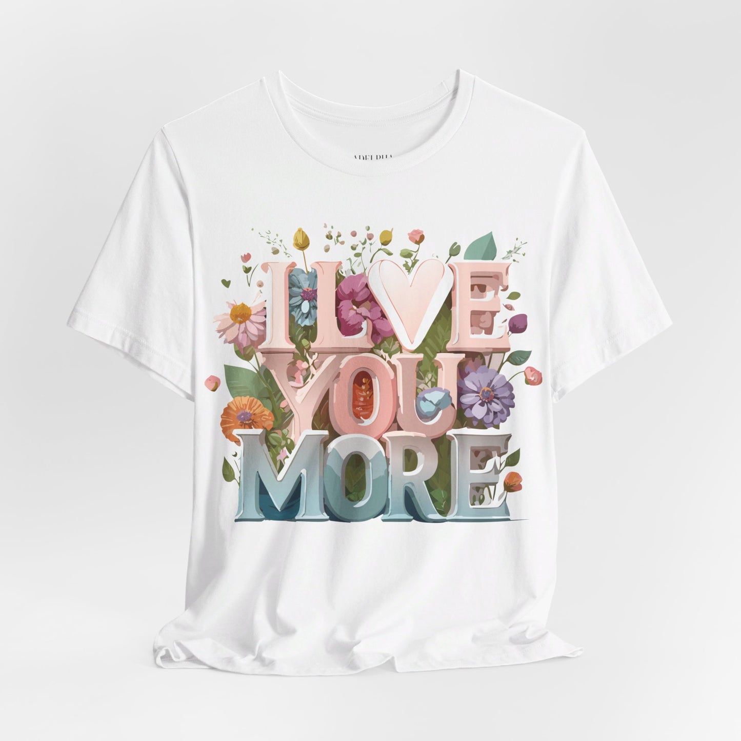 T-shirt en coton naturel - Collection Love story