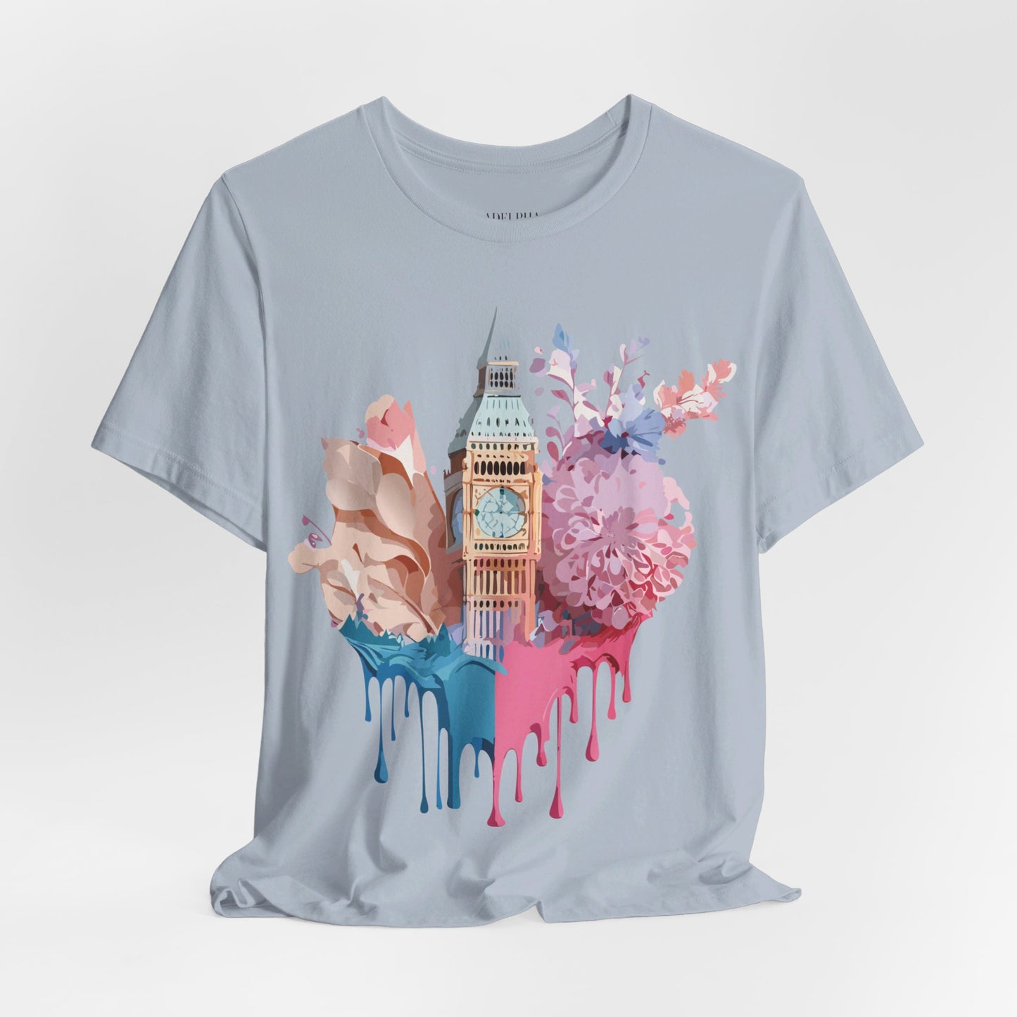 Natural Cotton Tee Shirt - Beautiful Places Collection - London