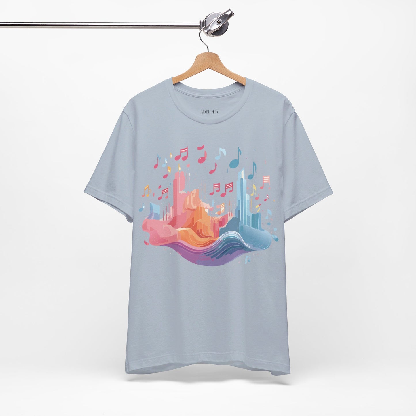 T-shirt en coton naturel - Collection Musique