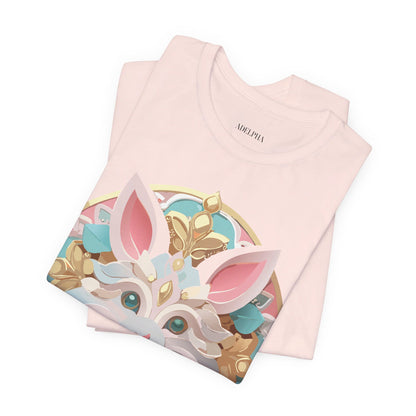 Natural Cotton Tee Shirt - Medallion Collection Printify