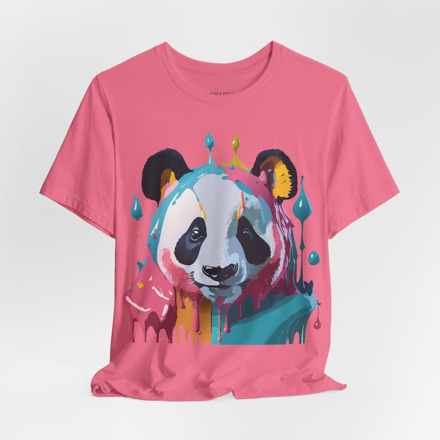 T-Shirt aus natürlicher Baumwolle mit Panda