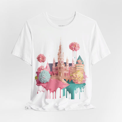 Natural Cotton Tee Shirt - Beautiful Places Collection - Vienna Printify