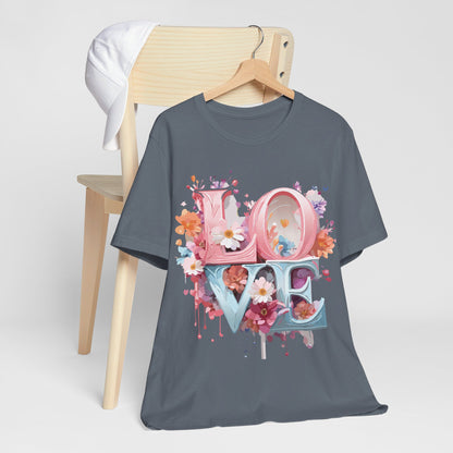Natural Cotton Tee Shirt - Love Story Collection Printify