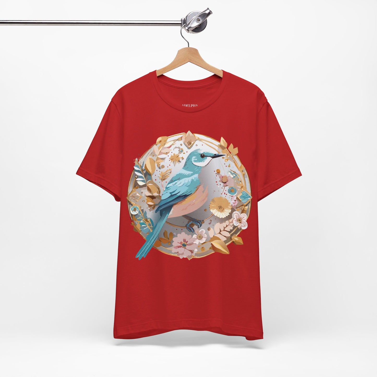 T-Shirt aus natürlicher Baumwolle – Medallion-Kollektion