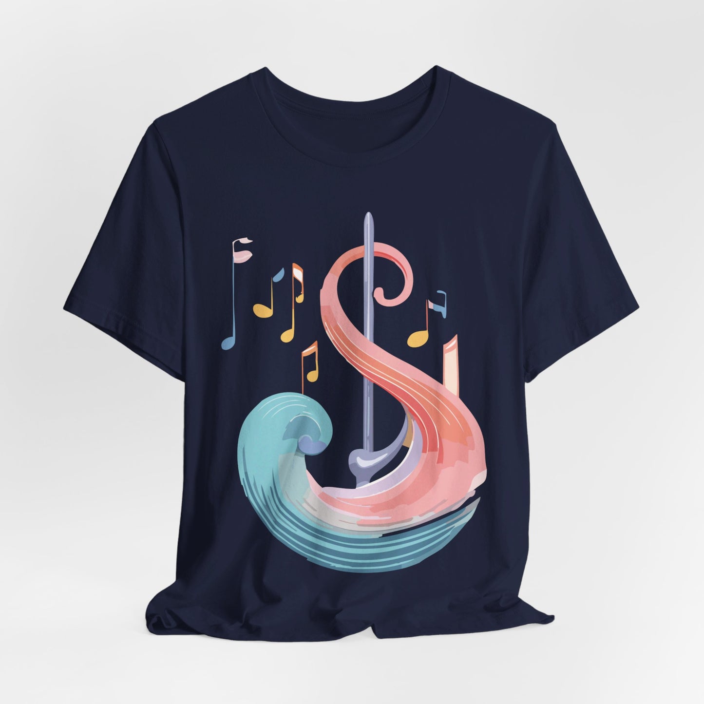 Natural Cotton Tee Shirt - Music Collection