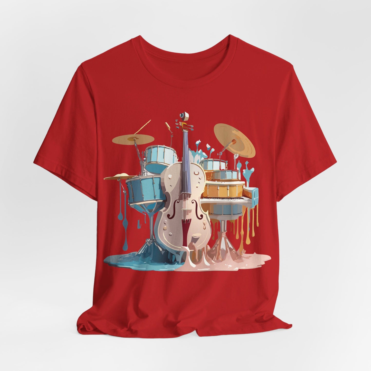 Natural Cotton Tee Shirt - Music Collection