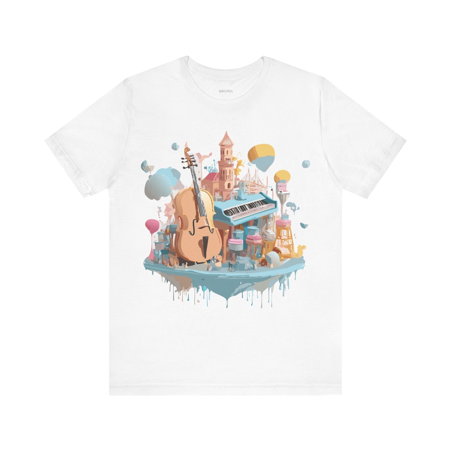 T-shirt en coton naturel - Collection Musique