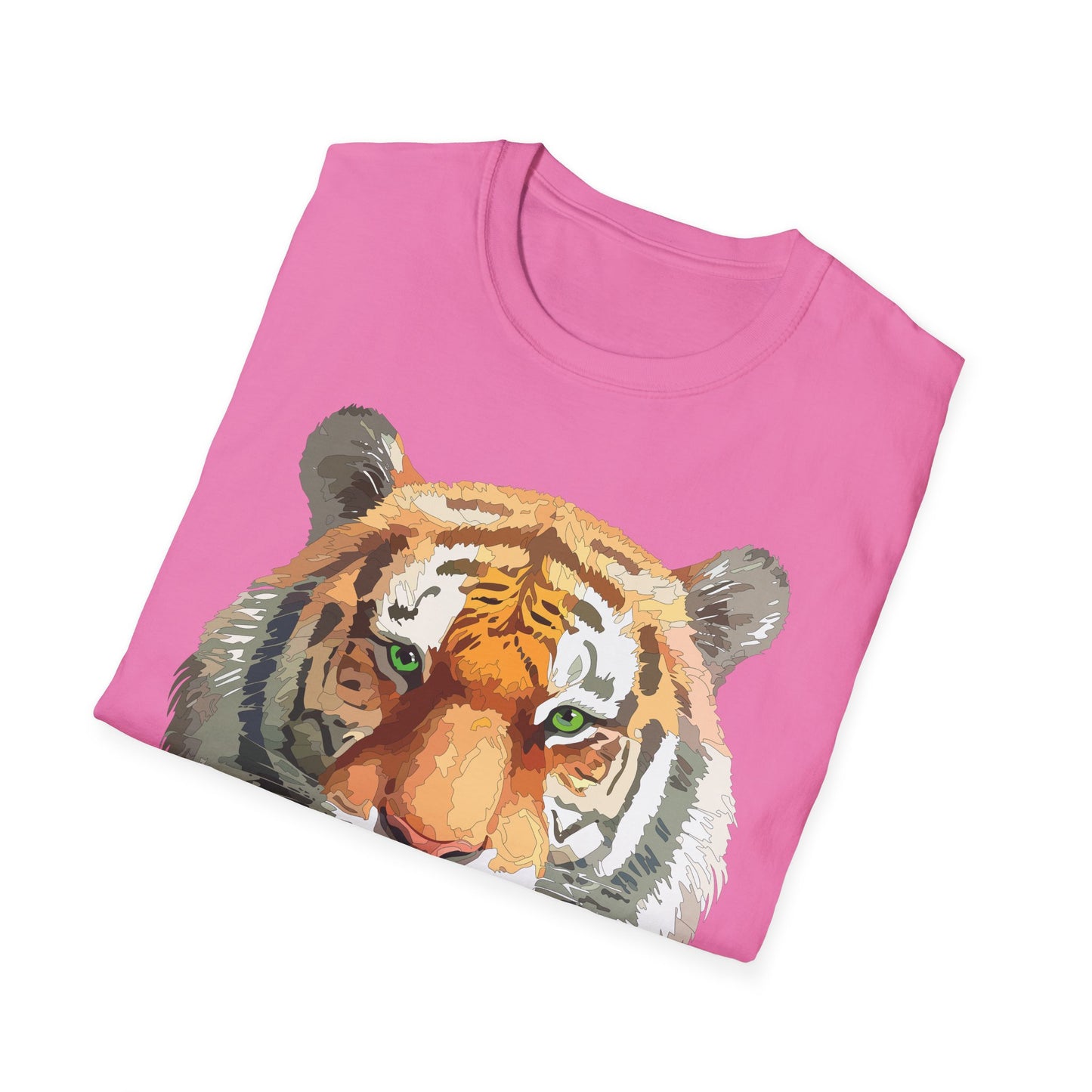 Tiger Shirt, Shirt with Tiger, Animal Tee, Shirt with Animals