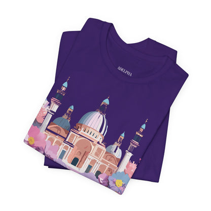 Natural Cotton Tee Shirt - Beautiful Places Collection - Venice Printify