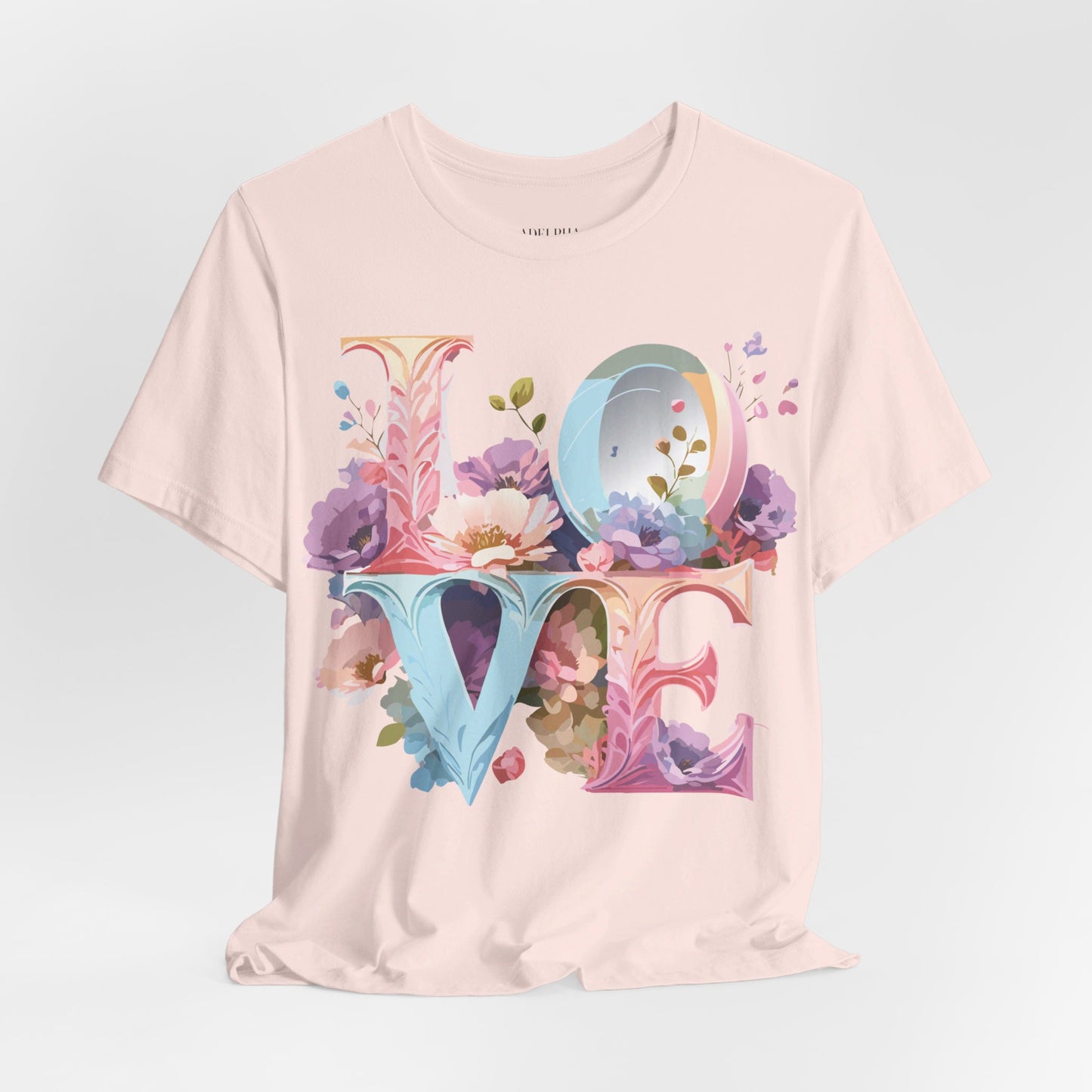 Natural Cotton Tee Shirt - Love story Collection