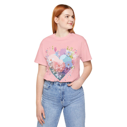 Natural Cotton Tee Shirt - Love story Collection Printify