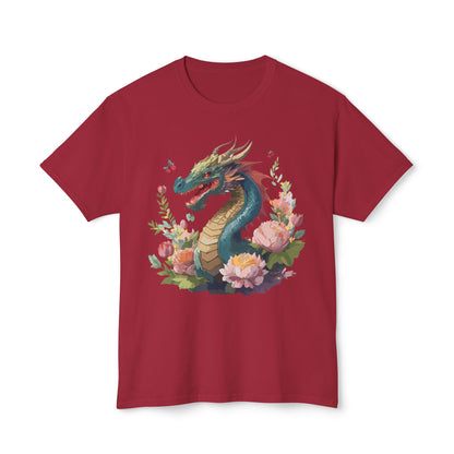 Dragon Art T Shirt Unisex Graphic Tee With Dragon Print HD Cotton