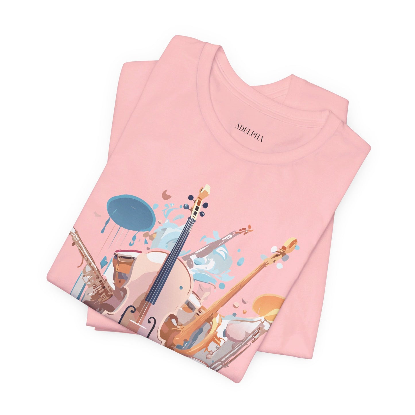 Natural Cotton Tee Shirt - Music collection