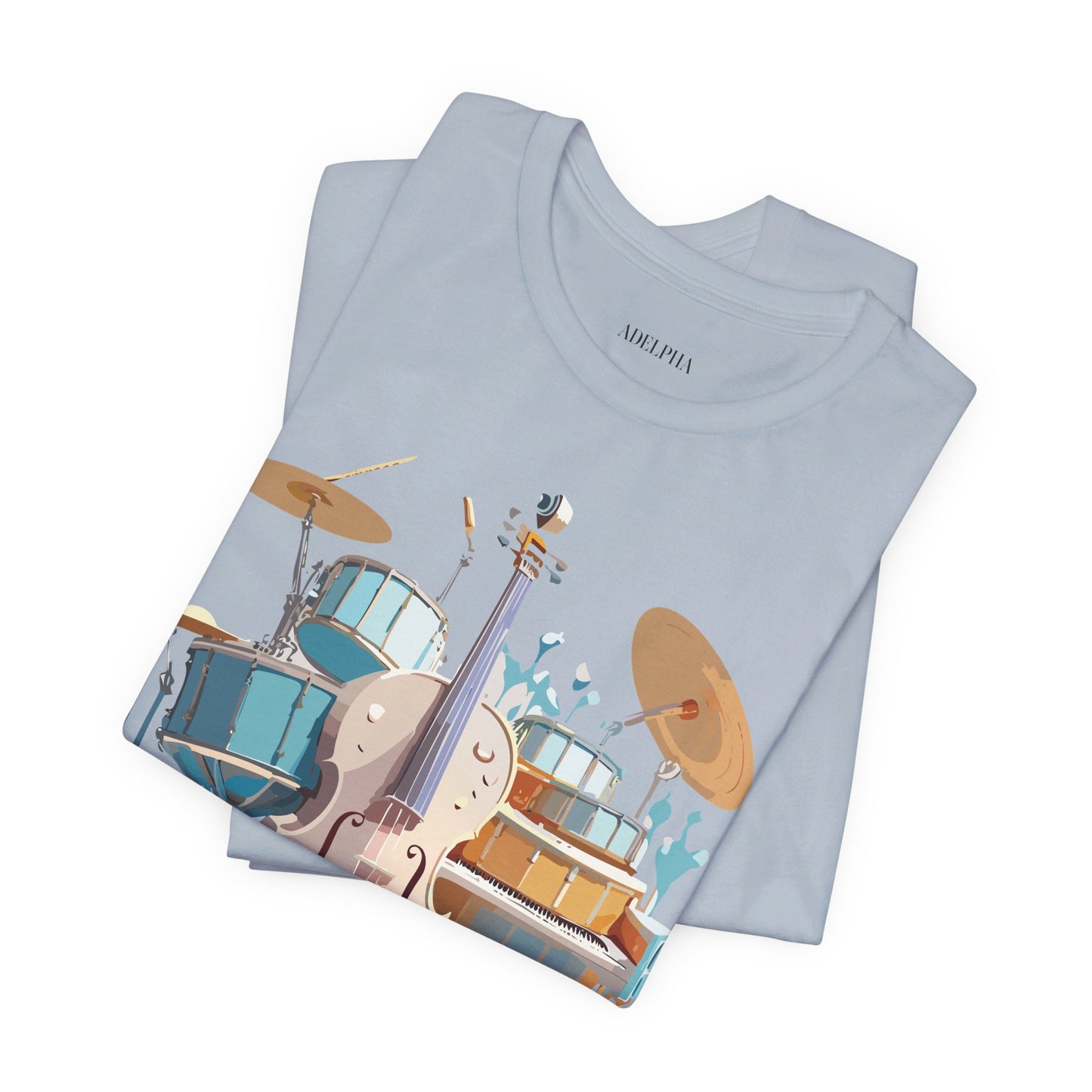 Natural Cotton Tee Shirt - Music collection