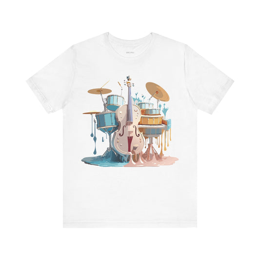 Natural Cotton Tee Shirt - Music collection