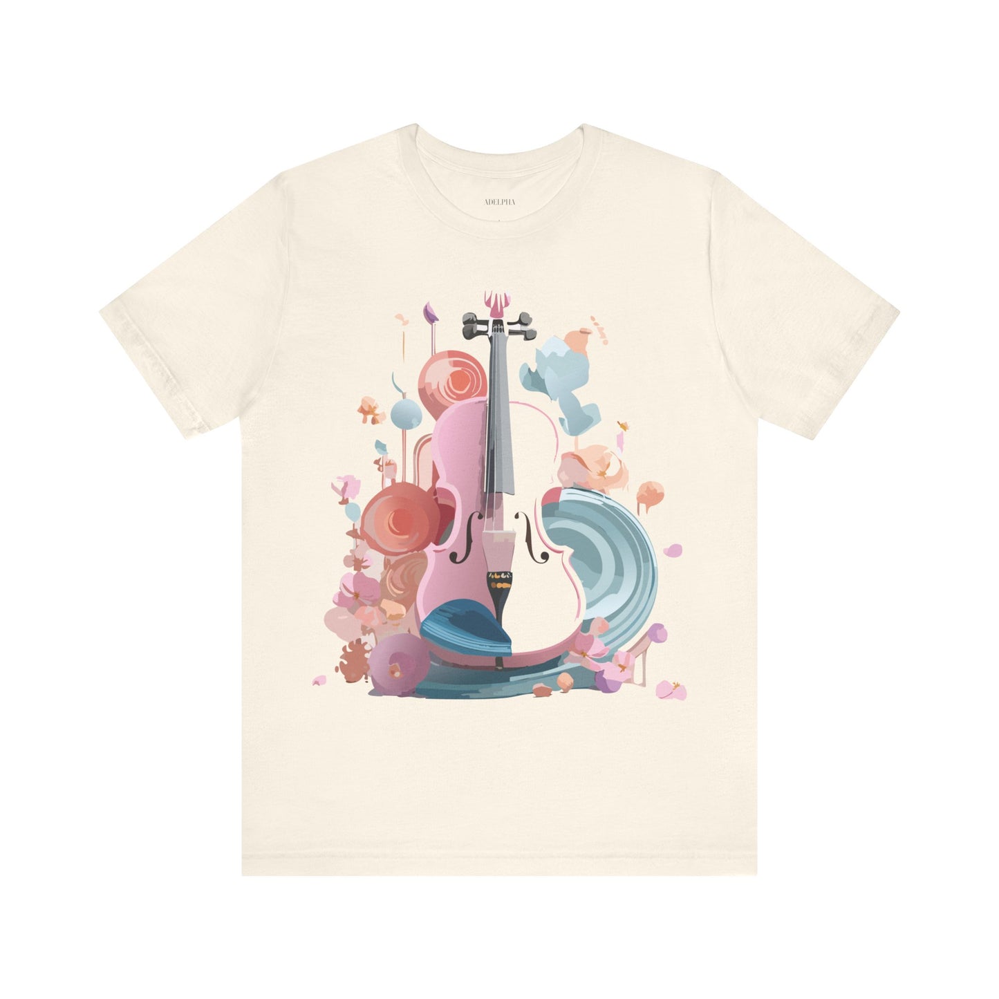 Natural Cotton Tee Shirt - Music collection