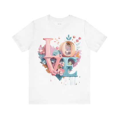 Natural Cotton Tee Shirt - Love story Collection Printify