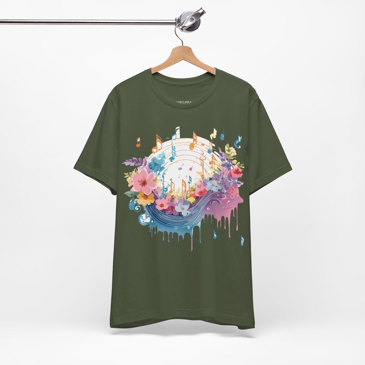 T-shirt en coton naturel - Collection Musique