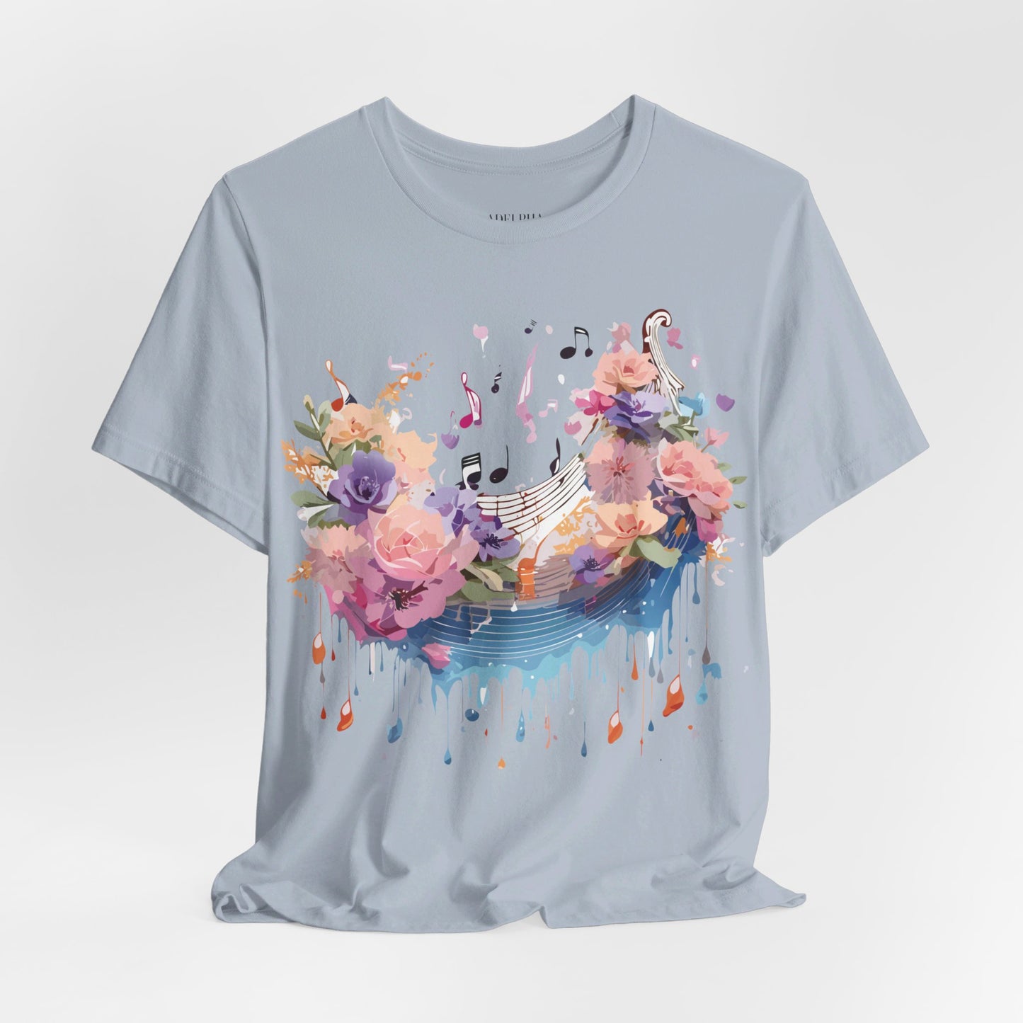 Natural Cotton Tee Shirt - Music collection