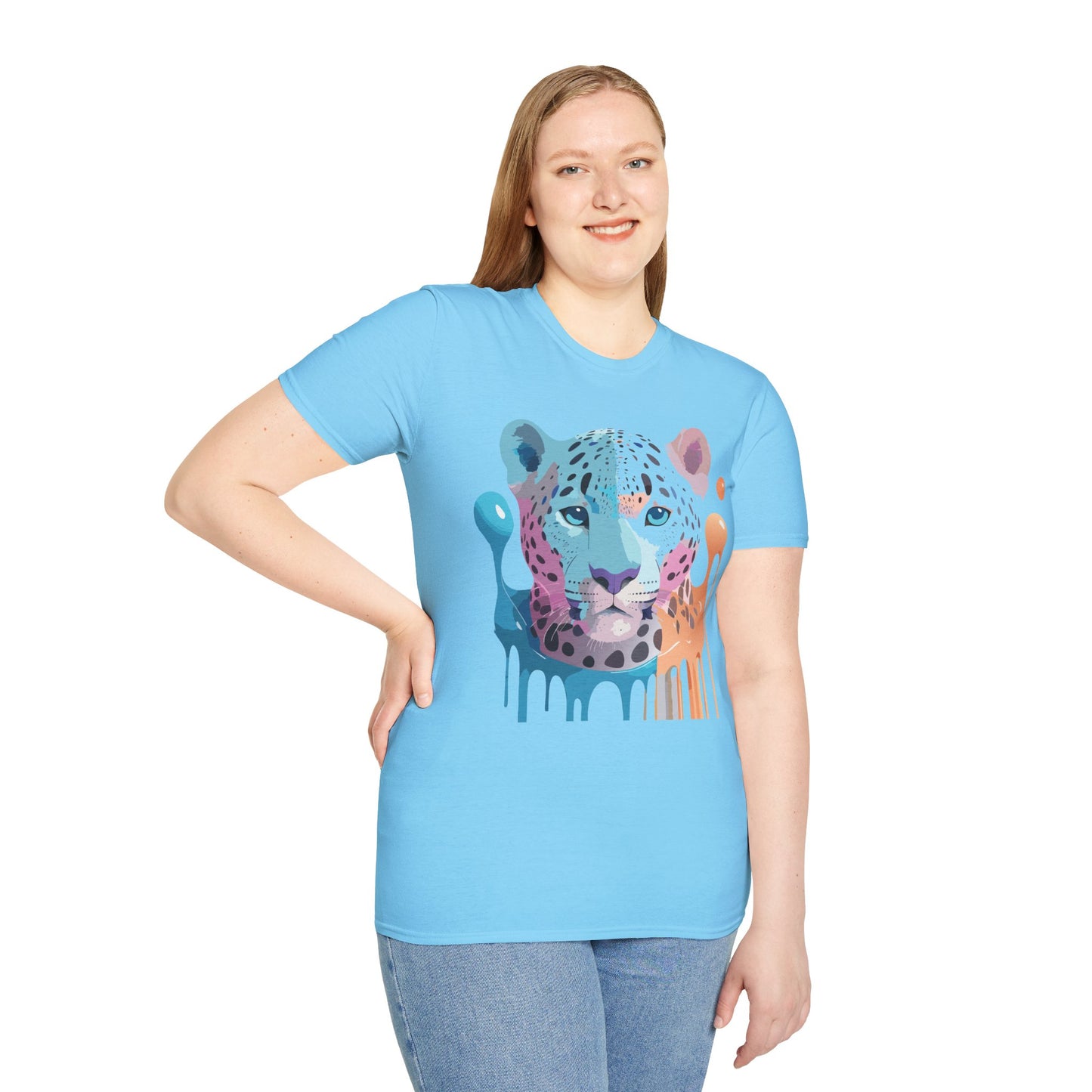 Cheetah Shirt, Shirt with Cheetah, Cheetah Tee, Shirt with Animals