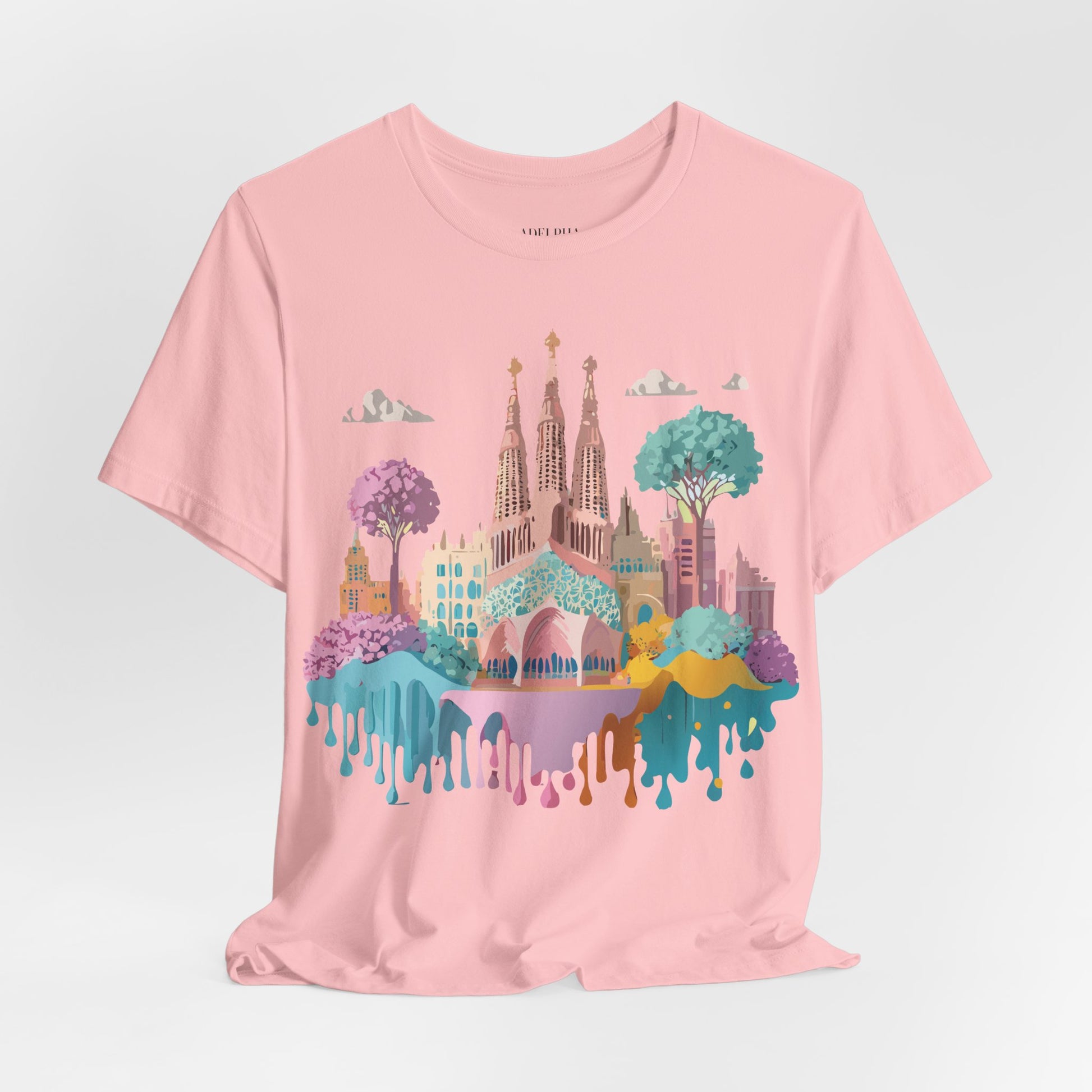Tourist Shirt, Shirt with Barcelona - ADELPHA