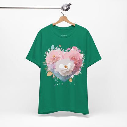 Natural Cotton Tee Shirt - Love Story Collection Printify