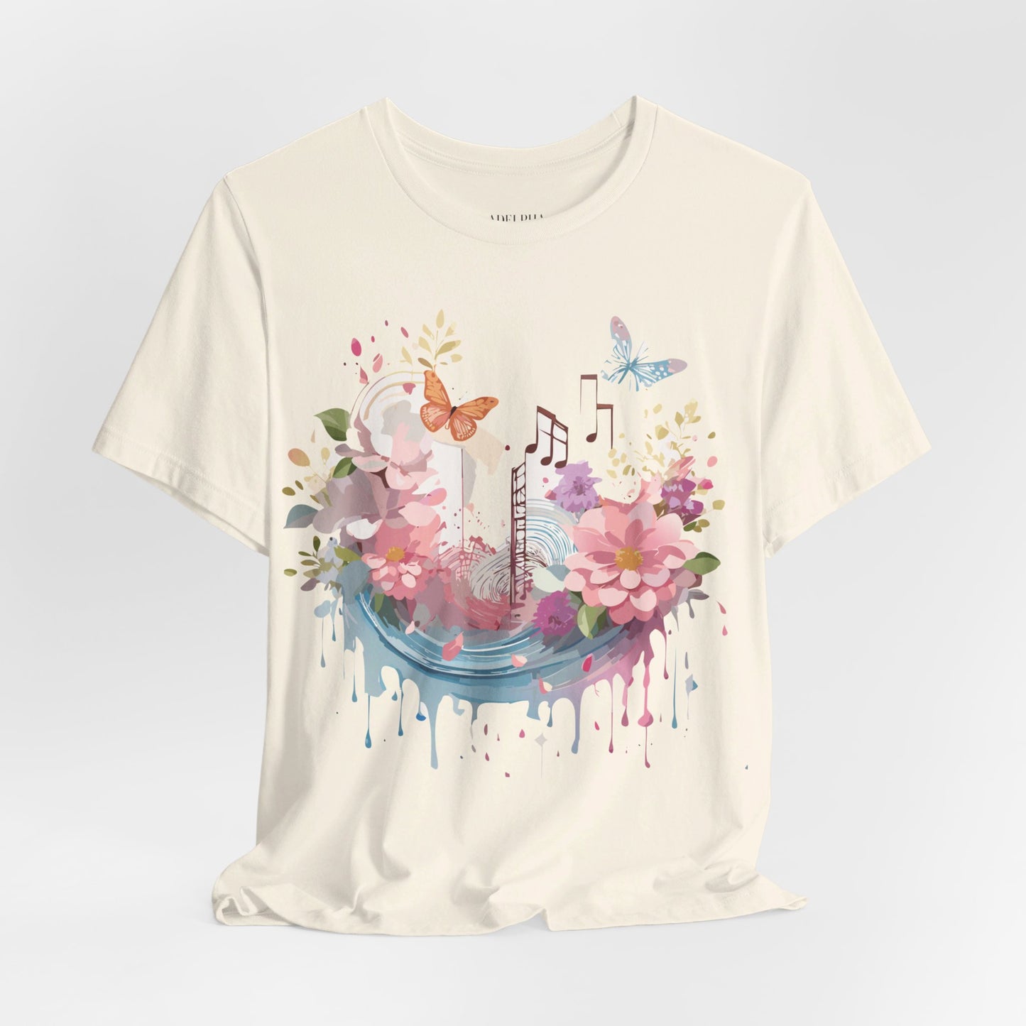 T-shirt en coton naturel - Collection Musique