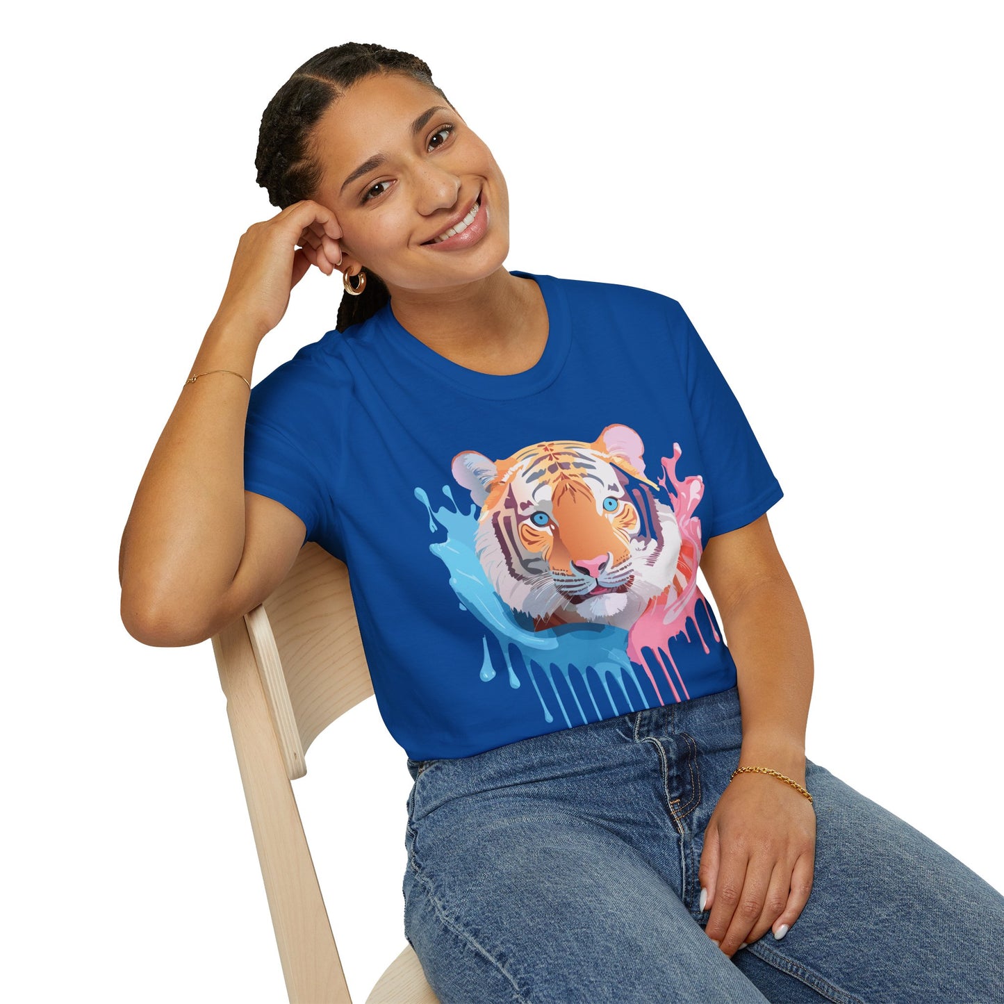 Tiger Shirt, Shirt with Tiger, Animal Tee, Shirt with Animals
