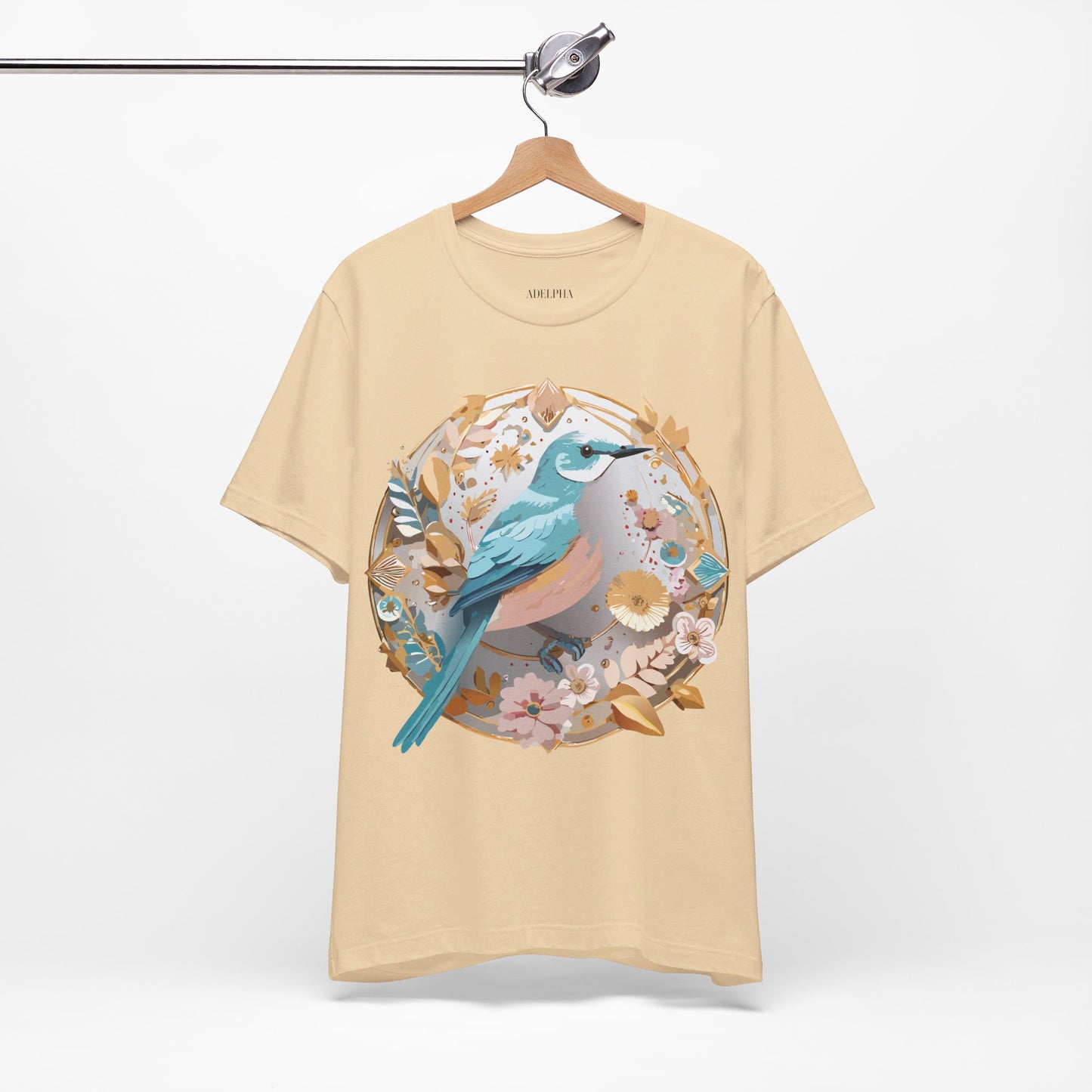 T-shirt en coton naturel - Collection Médaillon