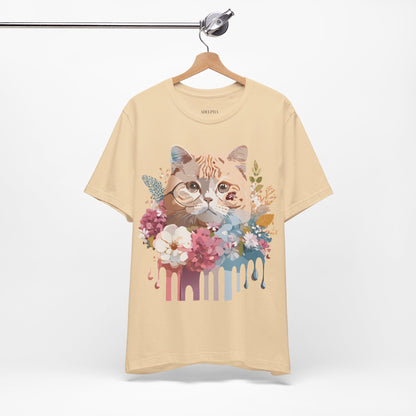 Cat Shirt, Shirt with Cat - ADELPHA