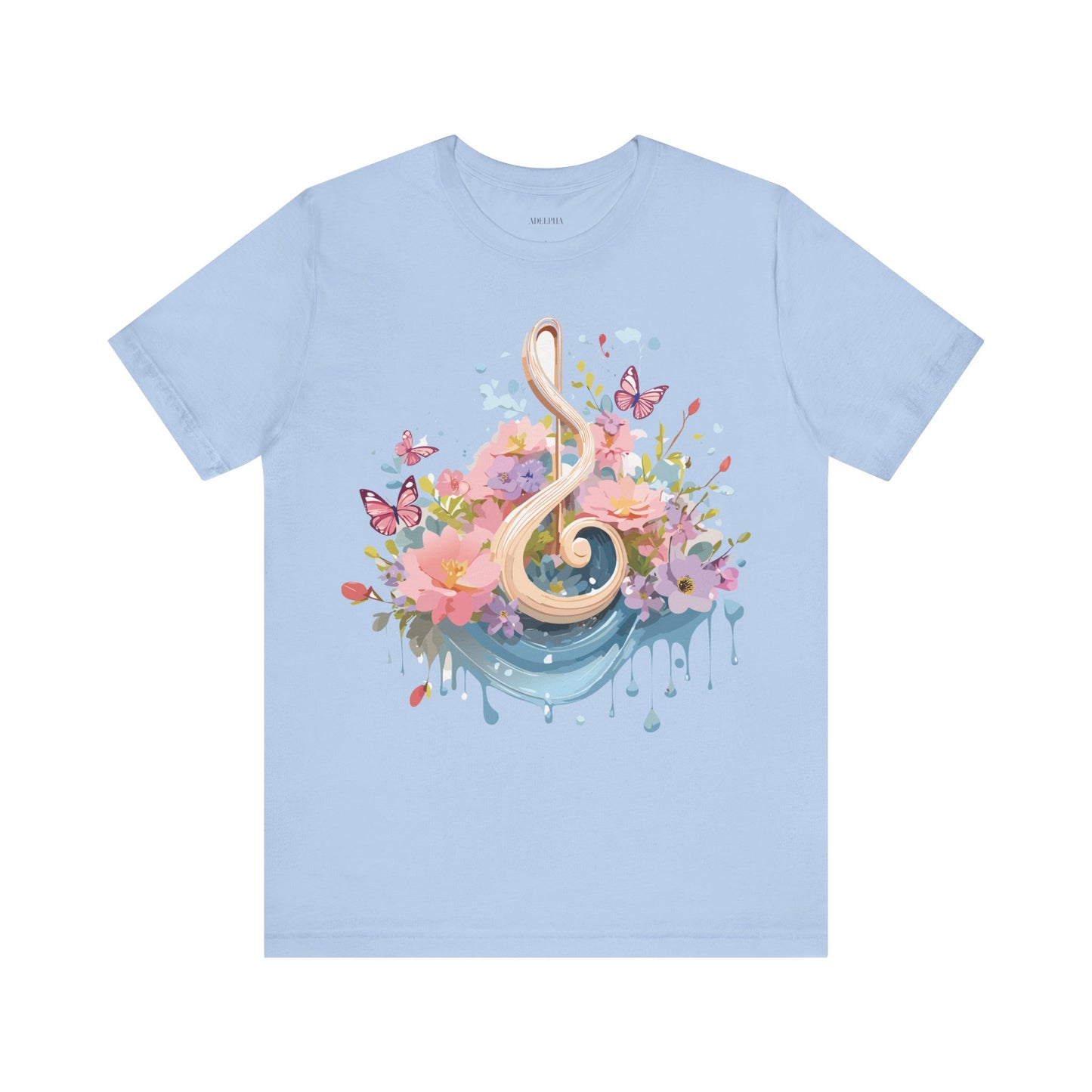 T-shirt en coton naturel - Collection Musique