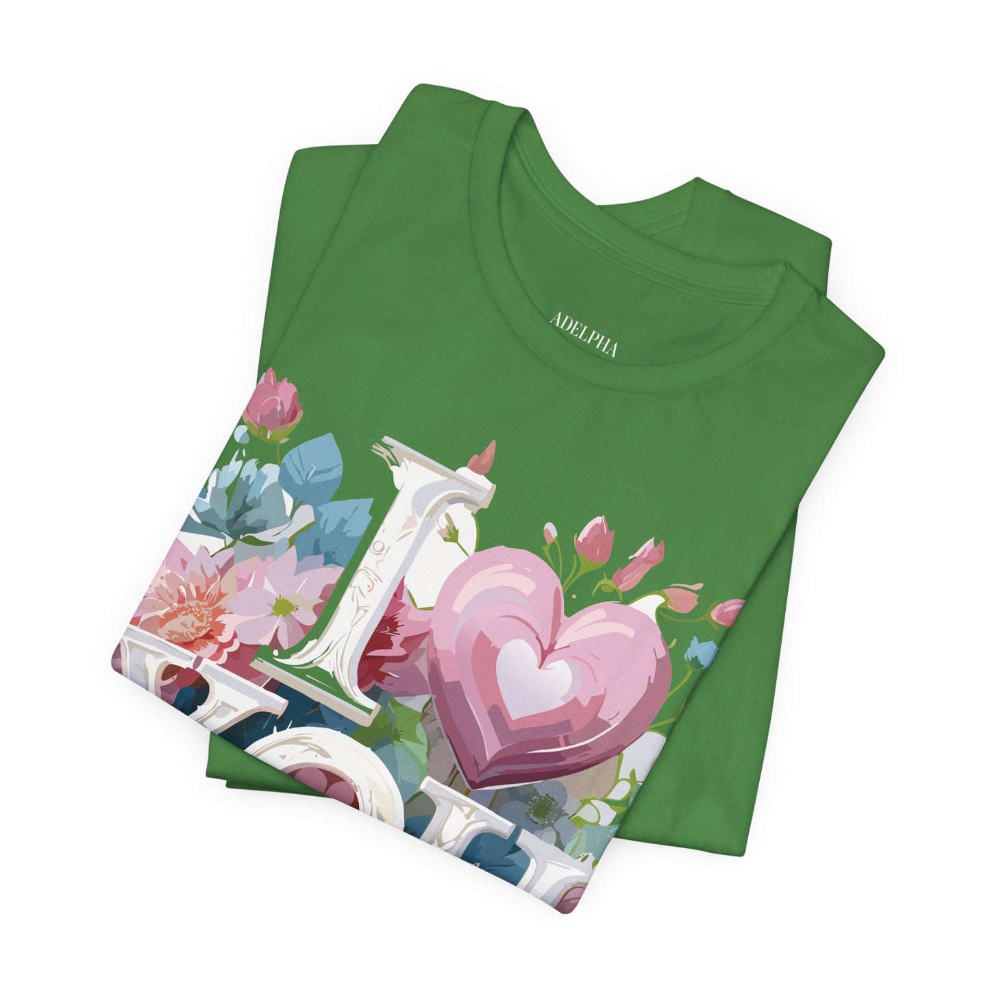 T-shirt en coton naturel - Collection Love Story