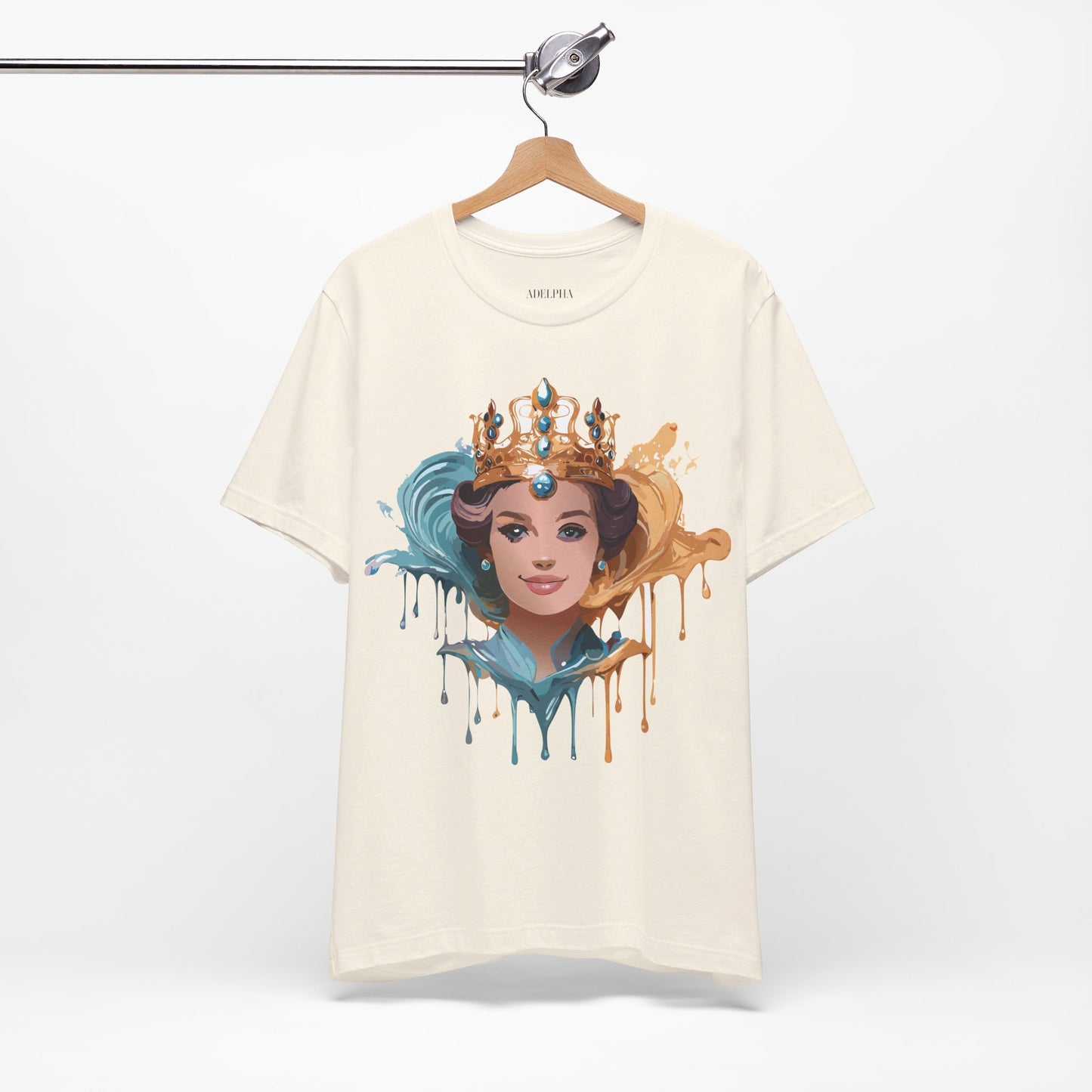 T-shirt en coton naturel - Collection Queen