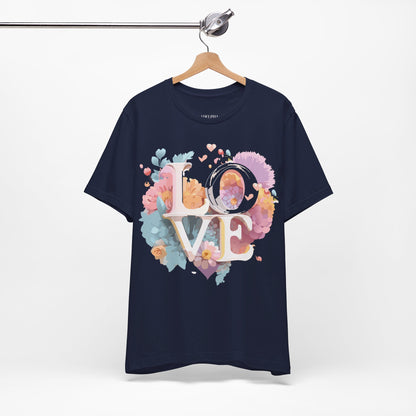 Natural Cotton Tee Shirt - Love Story Collection Printify