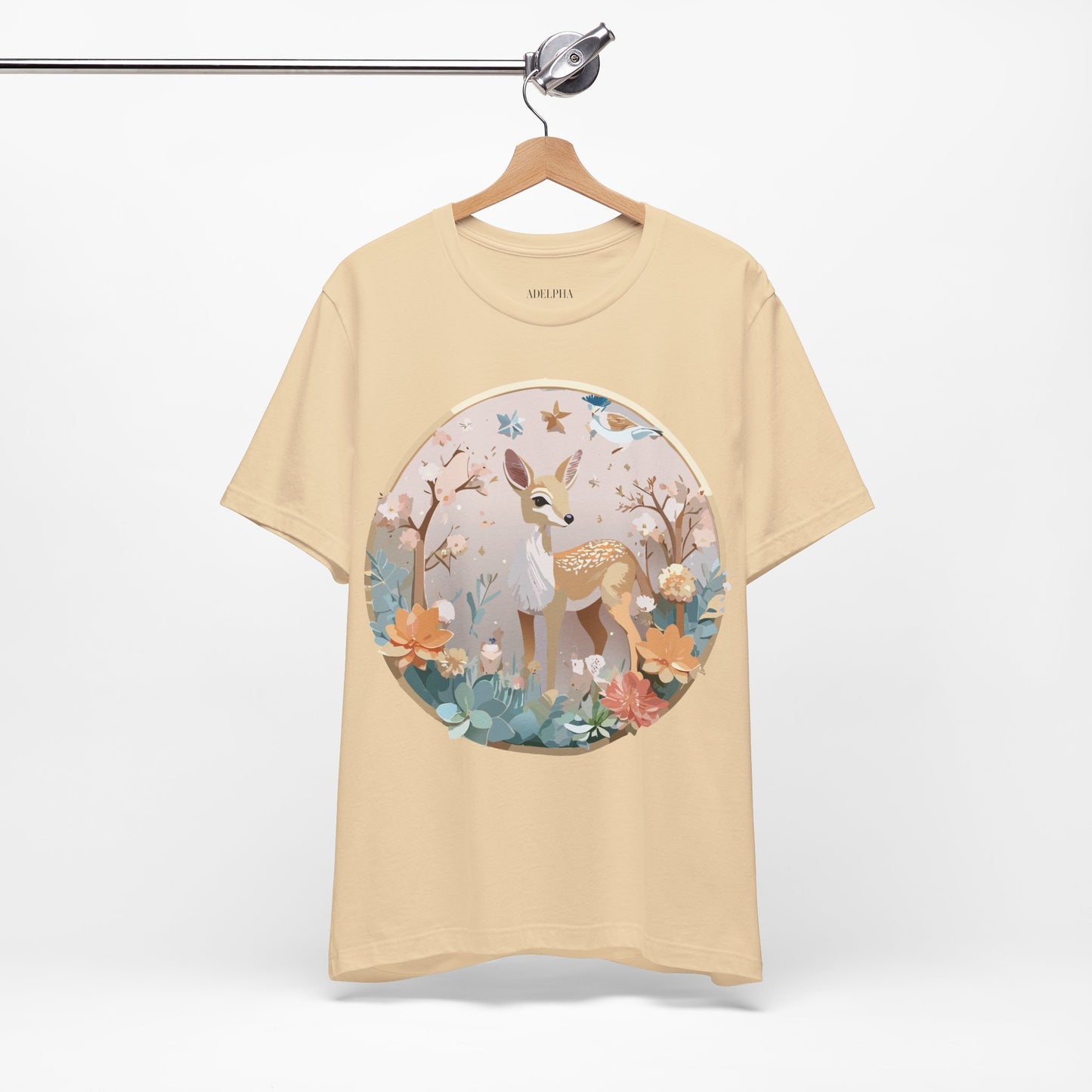 Natural Cotton Tee Shirt - Medallion Collection