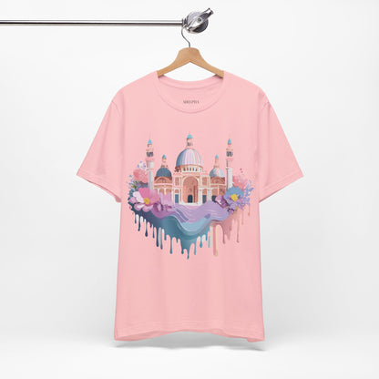 Natural Cotton Tee Shirt - Beautiful Places Collection - Venice Printify