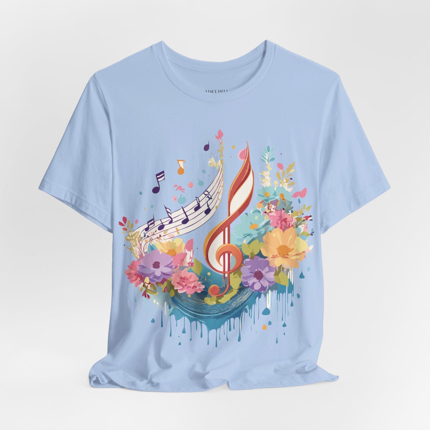 T-shirt en coton naturel - Collection Musique