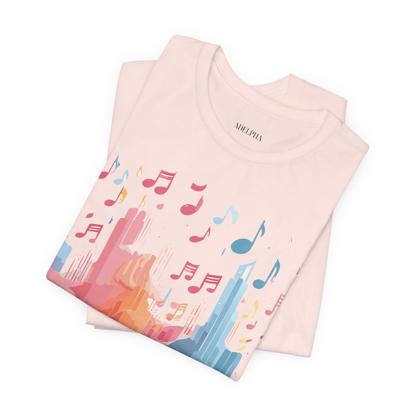 T-shirt en coton naturel - Collection Musique